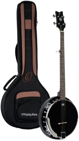 Ortega Guitars OBJ250-SBK Banjo