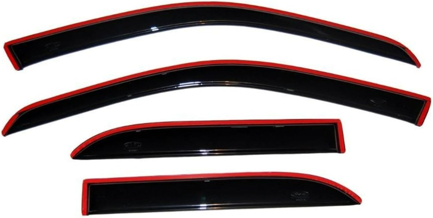 Auto Ventshade [AVS] In-Channel Rain Guards for 2006 - 2010 Dodge Charger | Window Vent Visors, 4 pcs. - Smoke | 194810