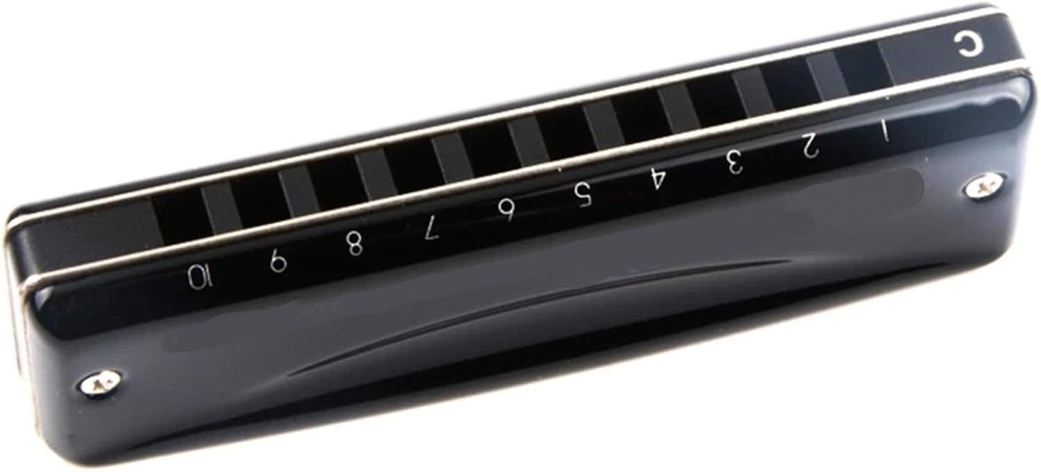 SUOFEILAIMU Diatonic Harmonica 10 Holes Blues Harp Key C Mouth Organ Professional Musical Instruments (Color : Key of Db)