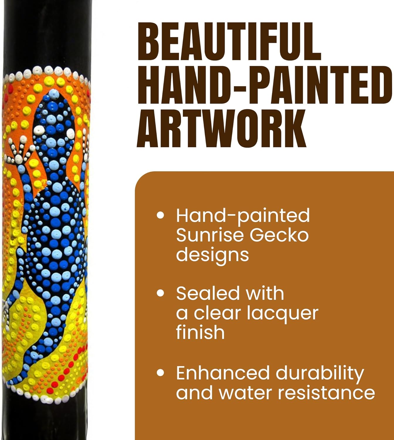 Solid Wood Didgeridoo 52