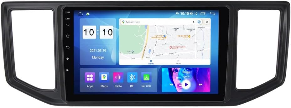 Android Car Stereo for VW Crafter 2017-2021,10 inch IPS Touchscreen with Upgrade Wireless CarPlay & Android Auto,WiFi/GPS,Support SWC and Subwoofer,8-Core 8G+256G