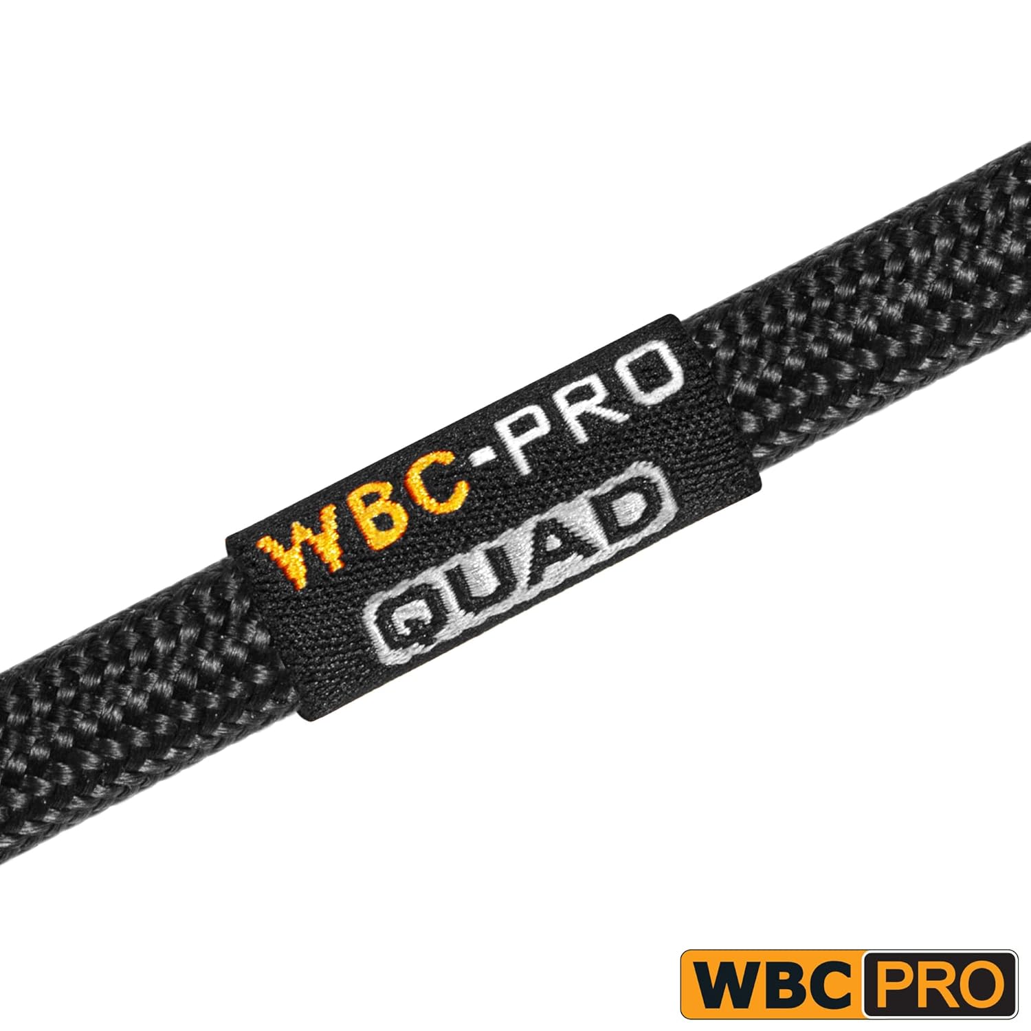 3 Units - 6 Foot - WBC-PRO-Quad Ultra-Silent Ultra-Flexible Balanced Star-Quad Cable with Neutrik Male & Female XLR Plugs & Black Tweed Jacket