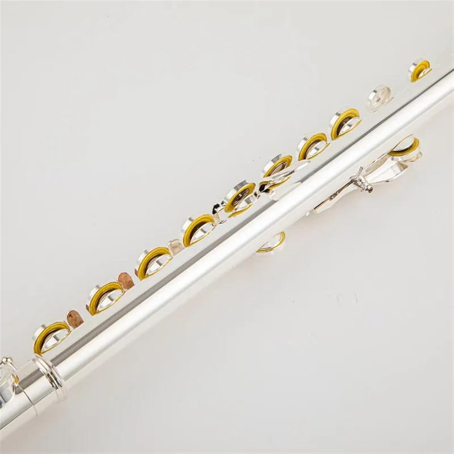 Woodwind Instruments Flute Silver-plated 17-key Flute Open-hole C Tone