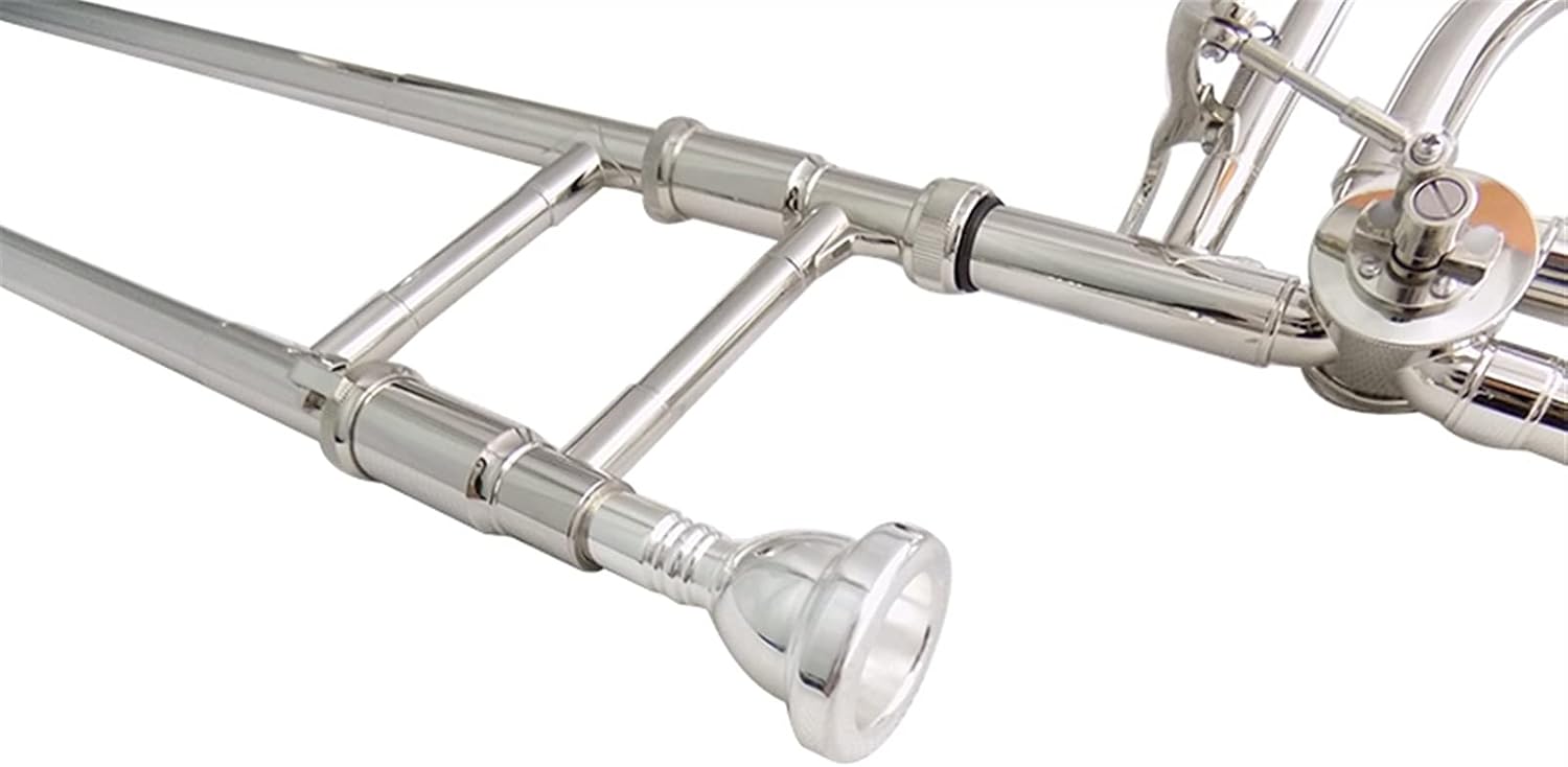 Standard Trombone Bb/F Tenor Trombone Trombone Instrument with Shell and Mouthpiece Valve Trombone