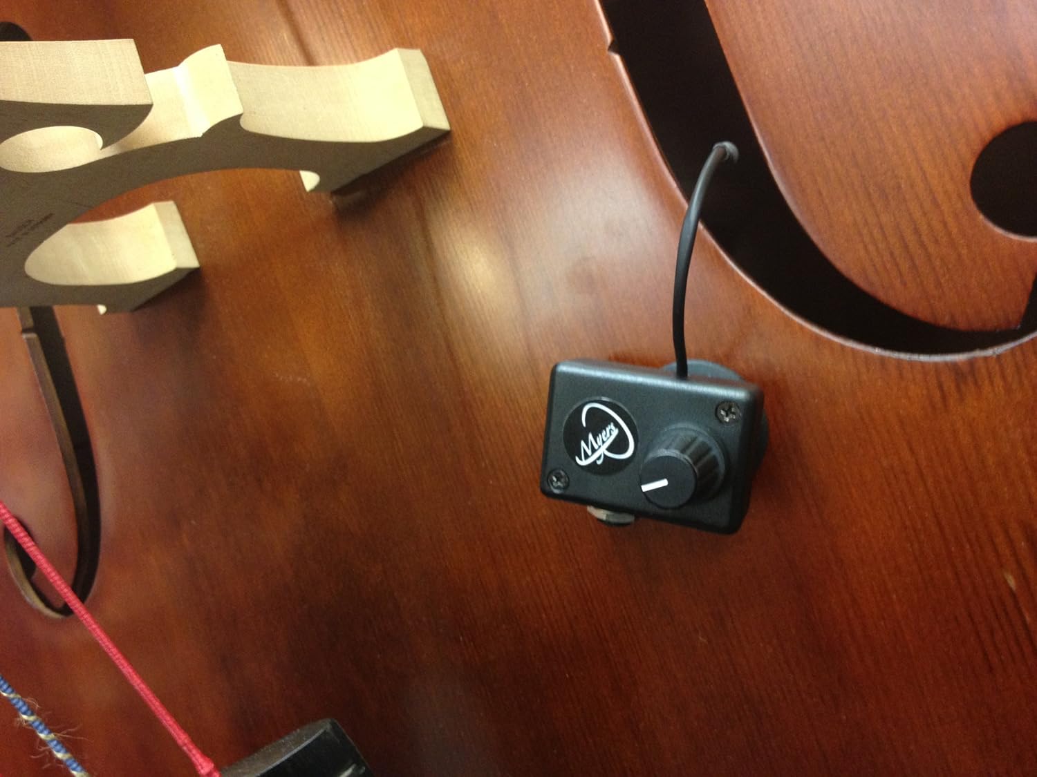 Upright Bass Pickup with Flexible Micro-Gooseneck by Myers Pickups