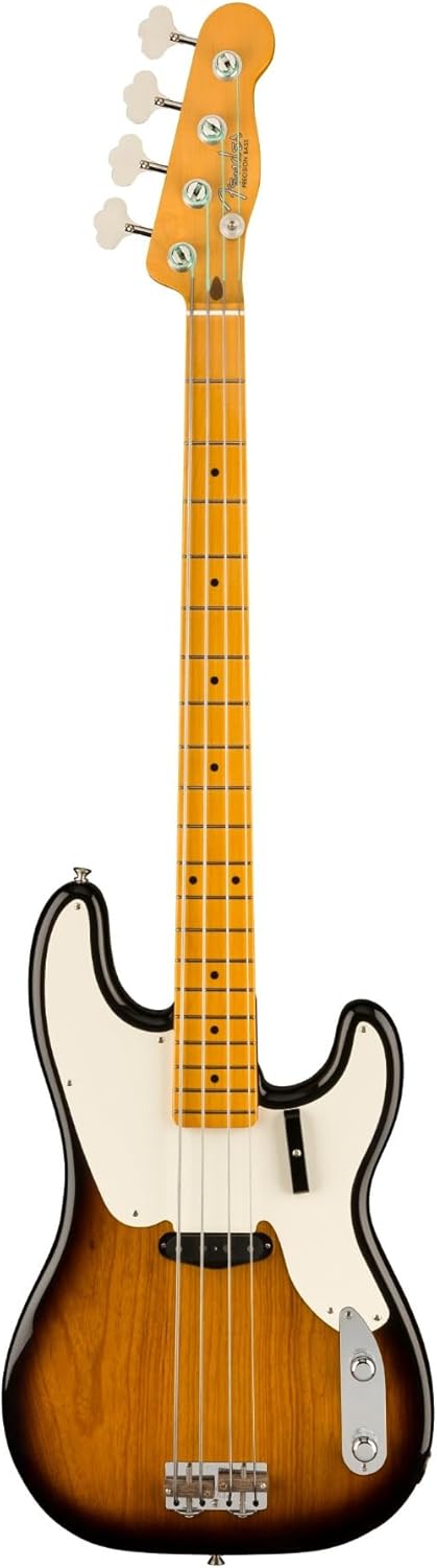 Fender American Vintage II 1954 Precision Bass, 2-Color Sunburst, Maple Fingerboard
