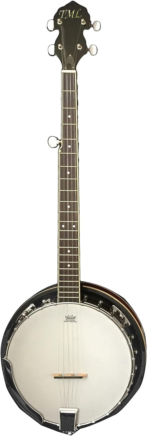 5-String Banjo 24 Bracket with Closed Solid Back and Geared 5th Tuner