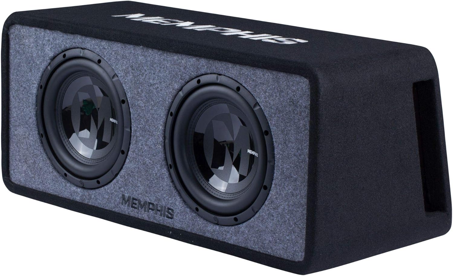 Memphis Audio PRXE10D2 Dual 10” Power Reference Series Loaded Enclosure 2-Ohm