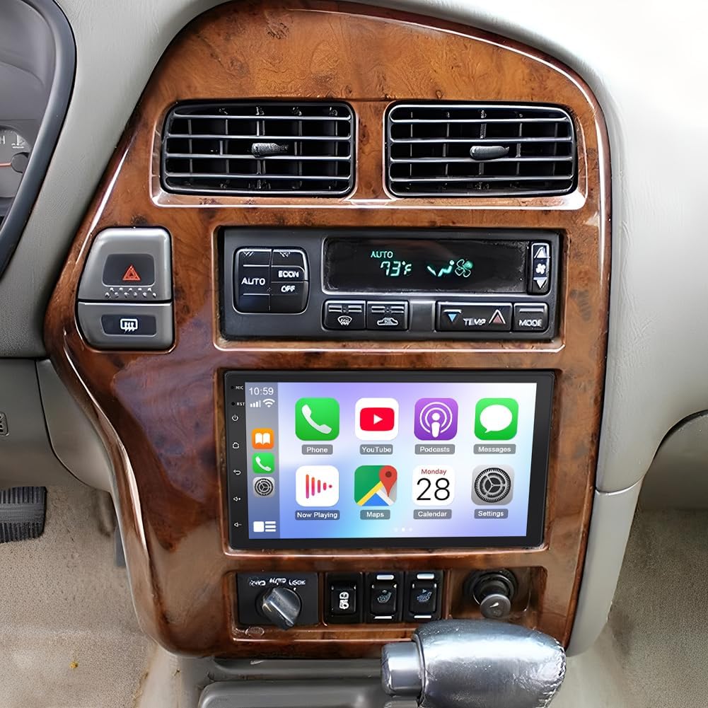 Double Din Car Stereo for Infiniti QX4 1997 1998 1999 2000,7