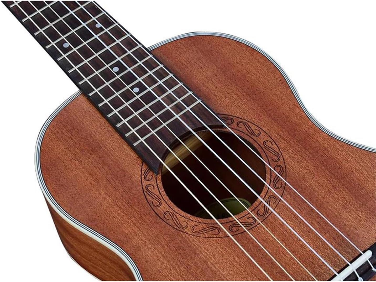 Adult Ukulele 30 Inch Tenor Mini Guitar Bass Acoustic Guitar 6 String Ukulele Travel Guitar