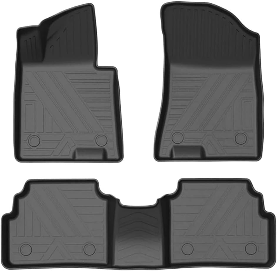 Compatible with Hyundai Sonata DN8 8th 2020-2023 Auto Car Floor Mats All-Weather TPE Foot Mats Pad Tray Mat Interior Accessories
