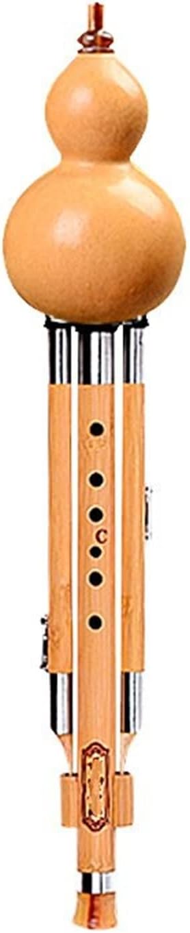 FLFL Hulusi Musical Instrument Cucurbit Flute for Beginners to Play Learning Type Cucurbit Flute (Size : BB)