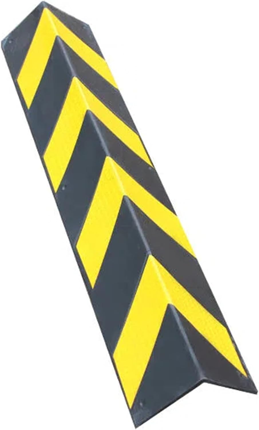 Garage Wall Protector, Reflective Walls Corner Guard, Garage Parking Columns L-Shaped Edge Rubber Corner Protector, Bar Car Door Safety Strip Bumpers Pole (Size : 100x15x1CM)