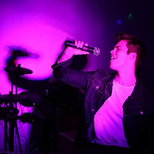 200-Channel Wireless Microphones System, Dual UHF Metal Cordless Mic Set, Auto Scan, Long Range 200-240Ft,16 Hours Use for Karaoke Singing, Church, 2022 Version(WM333)