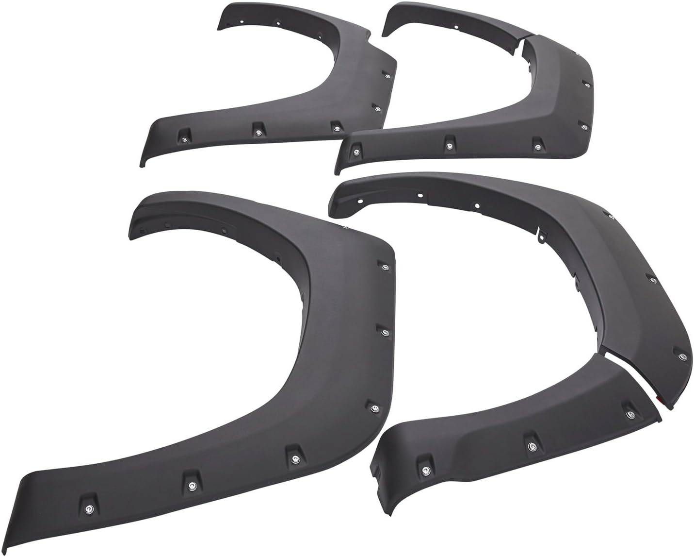 Smittybilt 17397-G1 M1 Color Fender Flares Shadow Black 2018 Ford F150