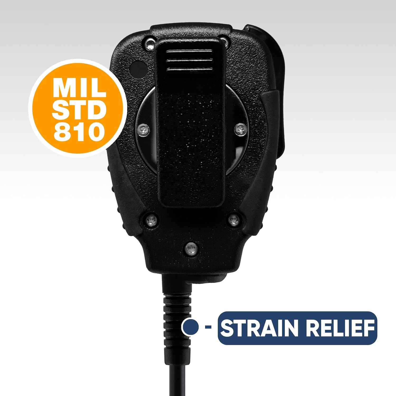 SHEEPDOG MICROPHONES Extreme Noise Cancelling Heavy Duty Speaker Microphone, Compatible with Motorola XPR7550 APX6000 APX7000 APX8000