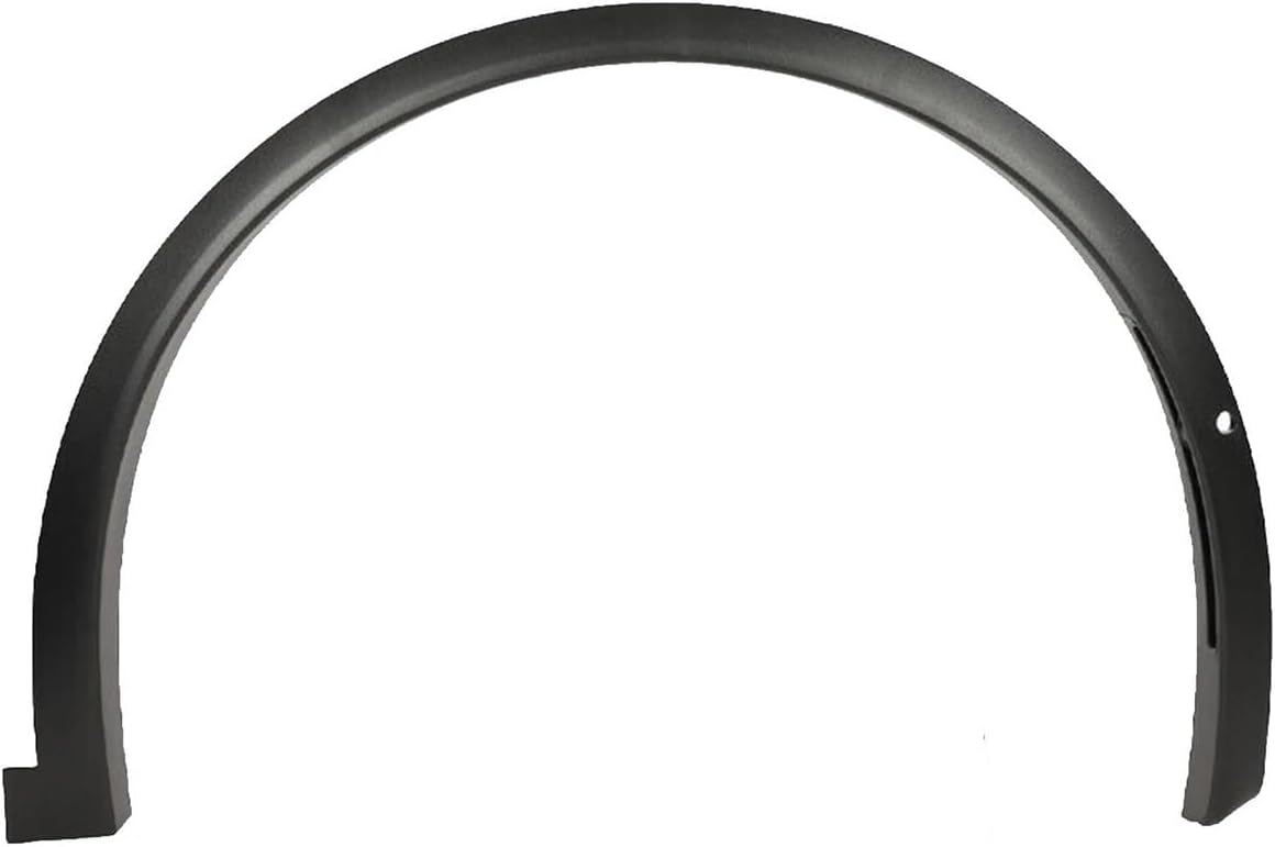 Car Front Fender Arch Eyebrow，Wheel Flare Arch Molding Left Right 1035288-00-L 1035289-00-L ABS，Compatible For Tesla Model X 2016-2021(Left)