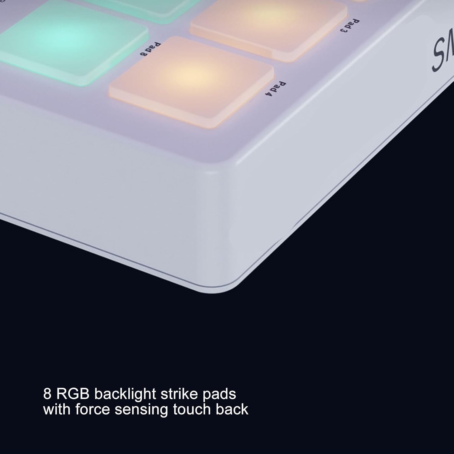 MIDI Keyboard Controller with 25 Keys, 8 RGB Pads, Smart Chord for Windows, OS X, IOS, Android