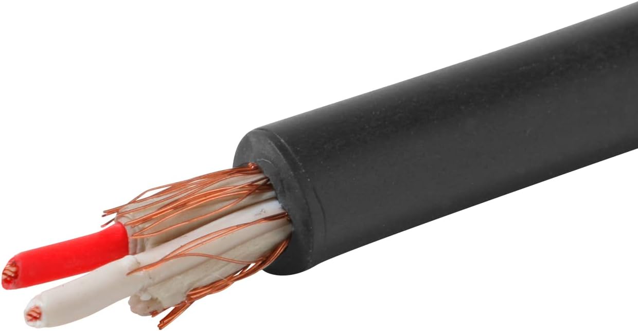 STEREN 1000ft 22AWG 2-Conductor Microphone CableSteren ProAudio: Professional-Grade - Superior Sound Quality for Studio, Stage, and Live Performances