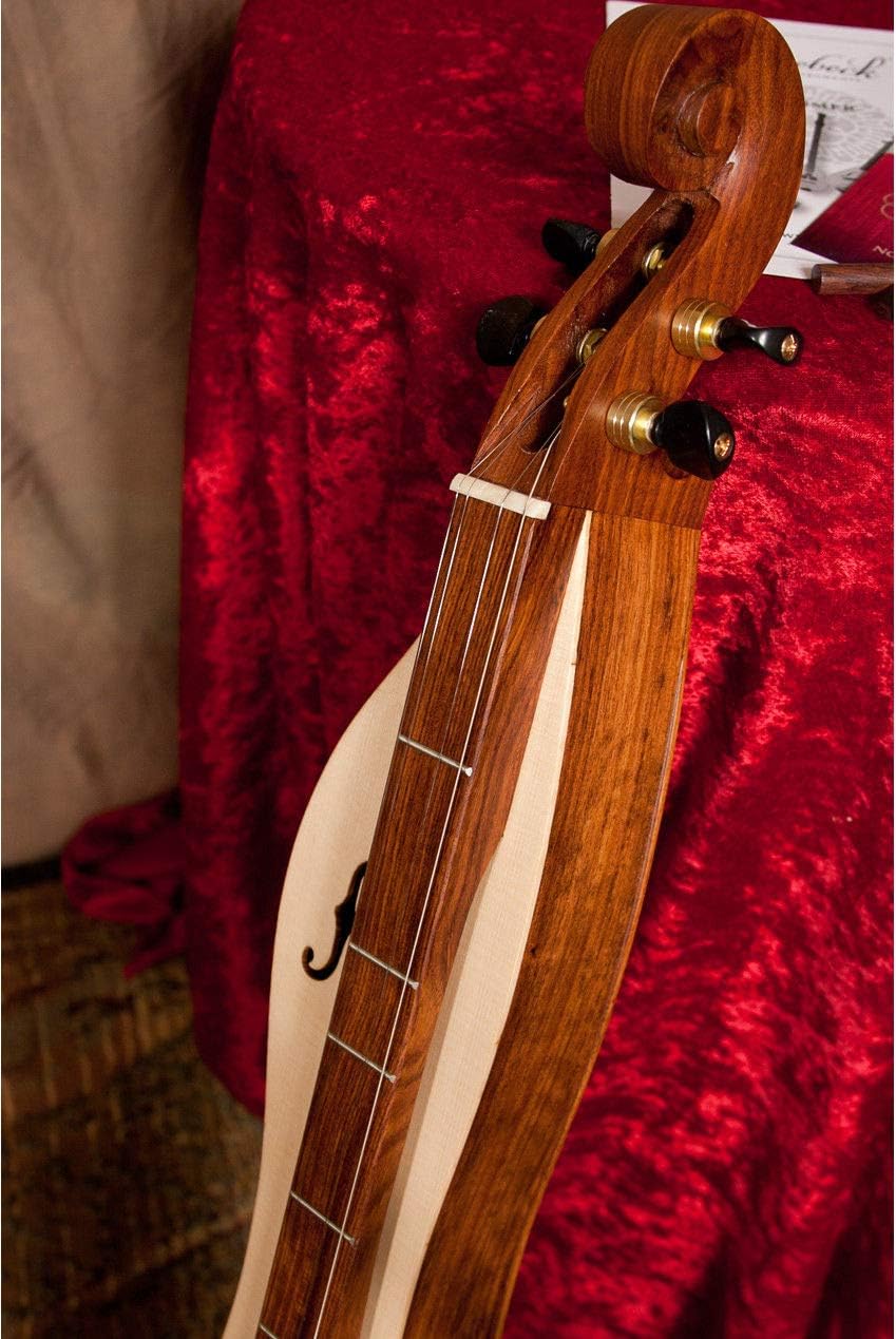Includes: Roosebeck Mountain Dulcimer 4-string Cutaway, F-holes + Snark Clip-On Chromatic Tuner