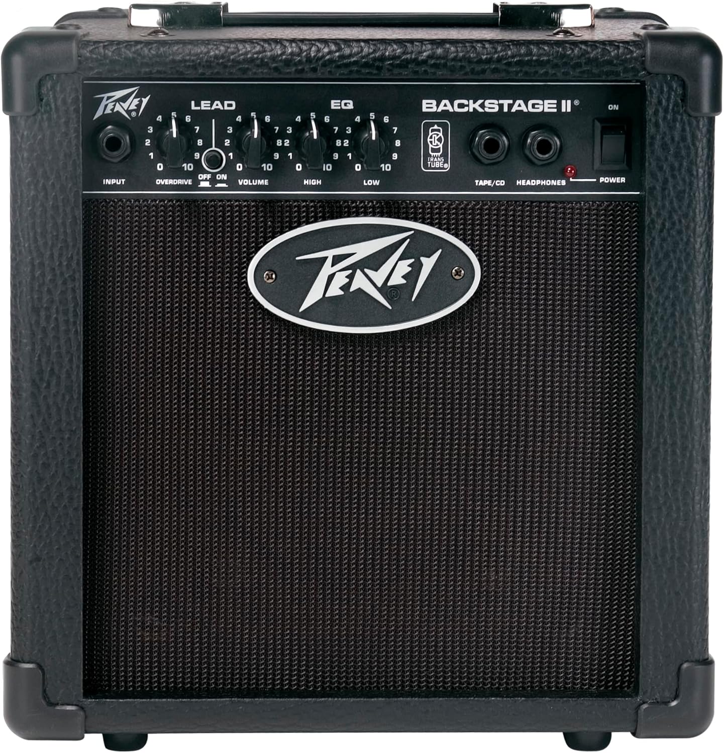 Peavey Raptor® Custom Black Electric Guitar with Backstage® II Combo Guitar Amplifier