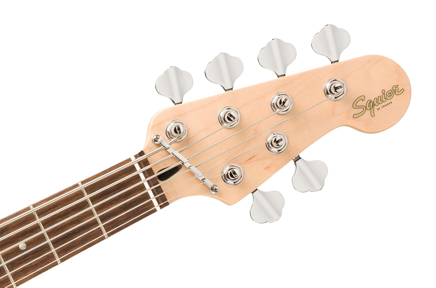 Affinity Series Jazz Bass VI, Laurel Fingerboard, Black Pickguard, Black Metallic