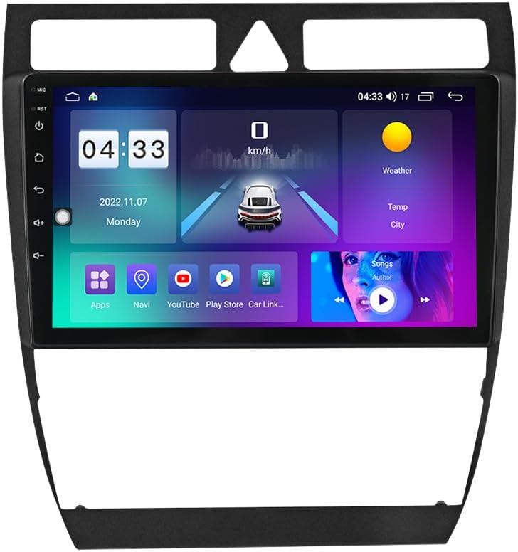 Generic Car Stereo Radio for Audi A6 99-04