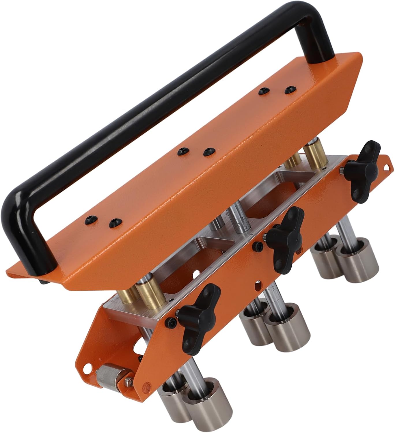 Three Station Metal Sheet Roller Bender Accurate Depth with V Shaped Roller Ideal for Steel Aluminum and Copper 0-90° Bending Angle for Industrial Production and Daily