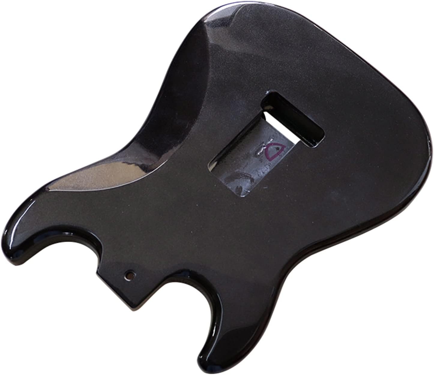 TSTS Black Poplar Wood Guitar Body for ST Guitar Accessories Good Guitar Barrel 5.7cm Guitar DIY Accessory