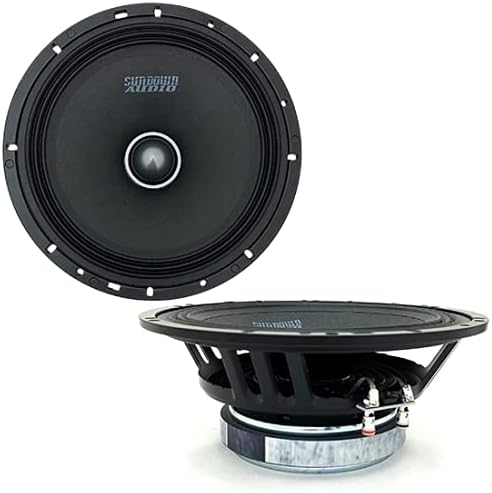 Pair of Sundown Audio LCMR-8 Midranges 8 in 100W RMS 4-Ohms Speakers, PAIR.LCMR-8