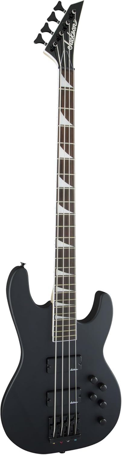 Jackson JS Series Concert Bass JS3, Satin Black, Amaranth Fingerboard