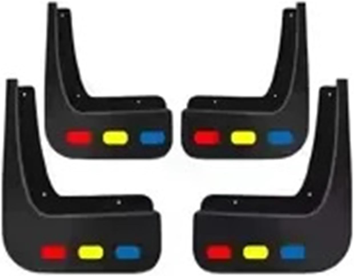 4PCS Compatible for Polestar 2 2021-2024 Car Mud Flaps Anti-Splash Front Rear Fender Wheel Cover Guard Mudguard Splash Guard Accessories(Style C)