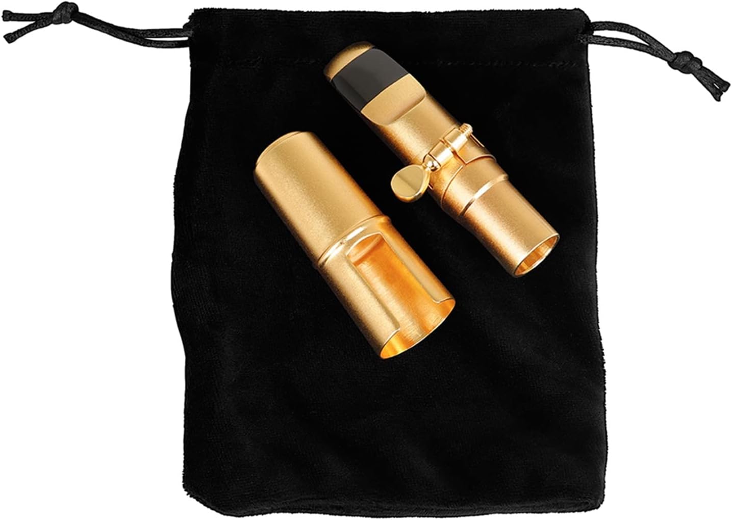 Saxophone Parts Saxophone Wind Instrument Metal Headjoint Mouthpiece Accessories Professional Grade Alto Mouthpiece Set