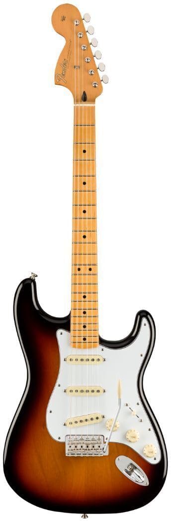 Fender Jimi Hendrix Stratocaster Electric Guitar, 3-Color Sunburst, Maple Fingerboard