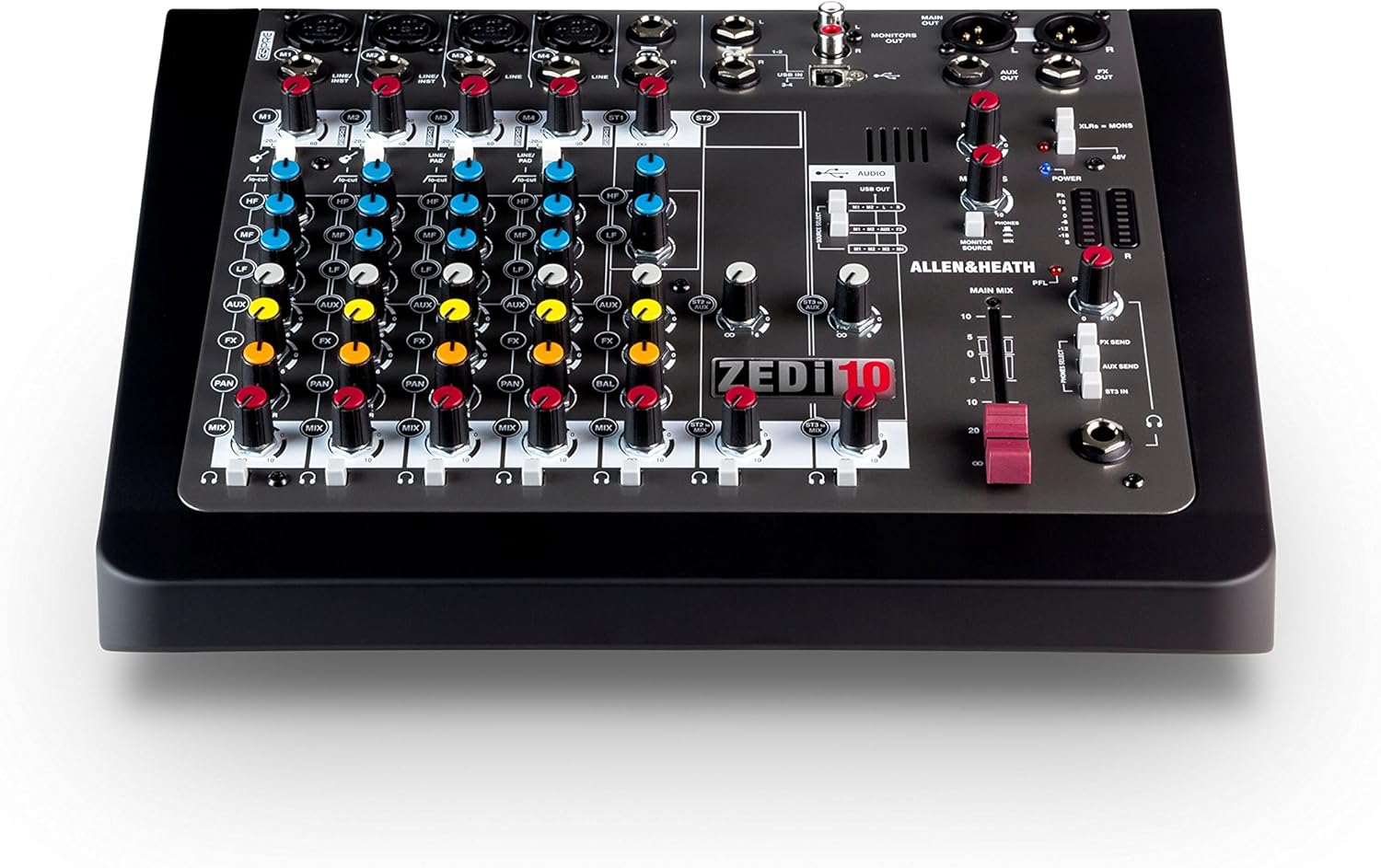 Allen & Heath ZEDi-10 - Compact Hybrid Audio Mixer/4x4 USB Interface (AH-ZEDi-10)