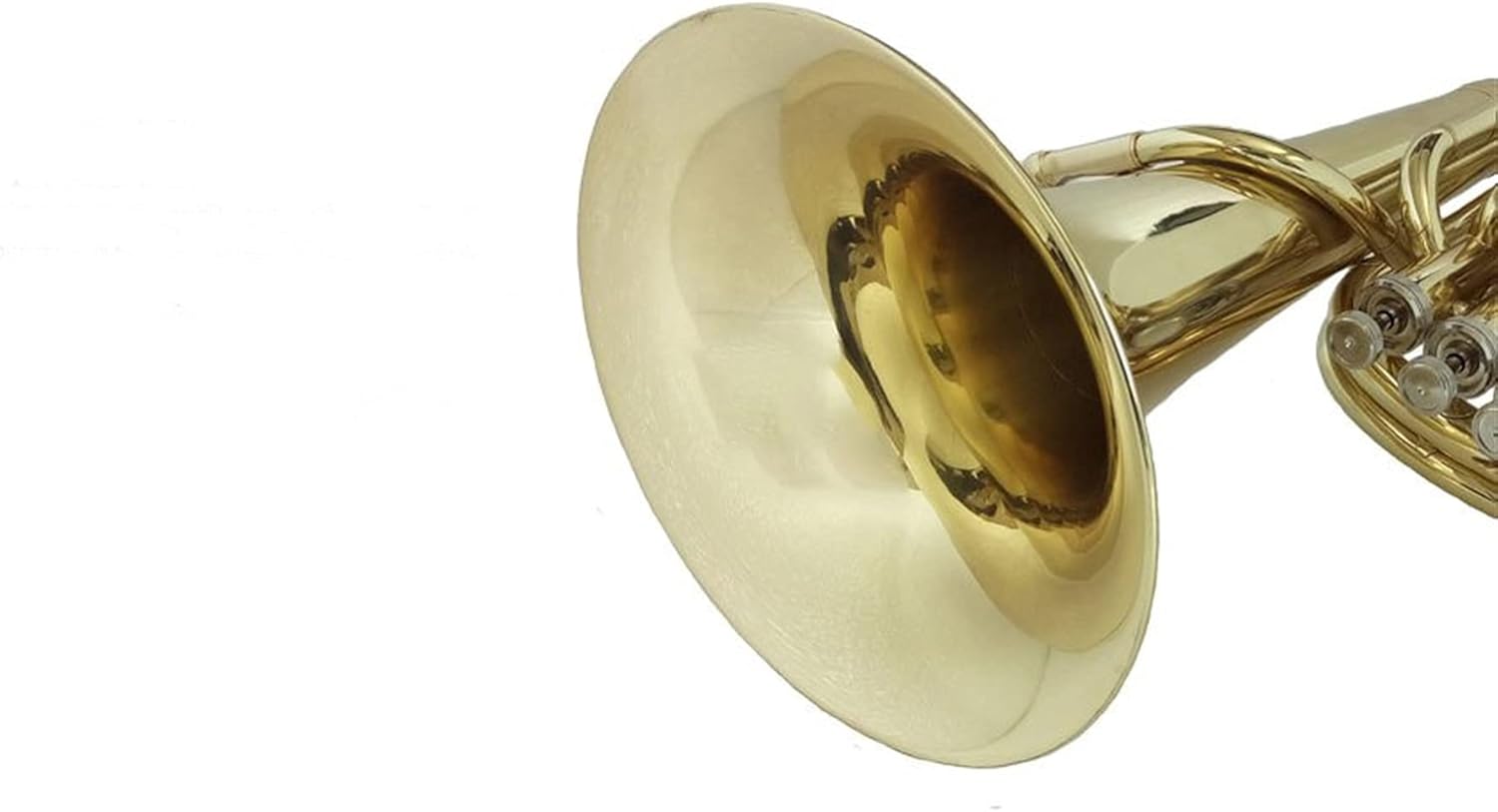 Falling Tone B (C) Brass Gold Paint Three Plus One Midrange Horn Student Euphonium