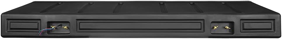 DS18 ENS-66X Under Seat Enclosure for Pick Up Trucks 6 x 6.5 Subwoofers - High Density Abs, UV Protected and All Elements Ready