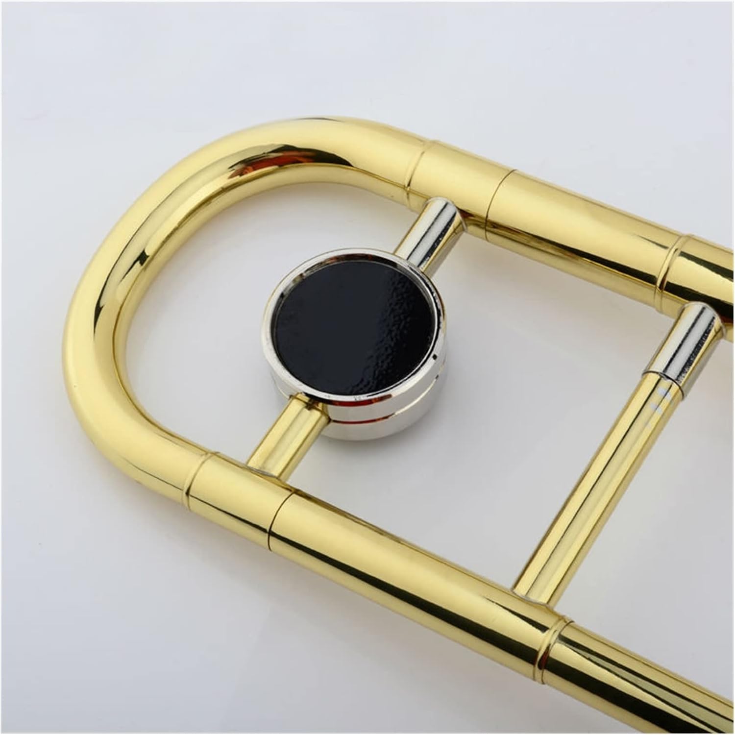 TSTS Professional Alto Trombone B Flat Gold Lacquer Brass Trombone Musical Instruments Beginner Trombone (Color : Gold)