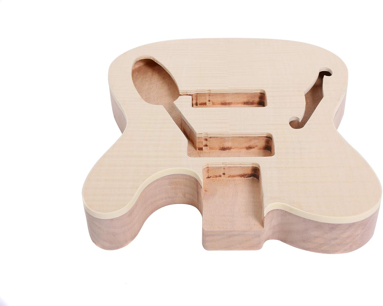 Unfinished Guitar Body Replacement Mahogany Maple wood Electric guitar