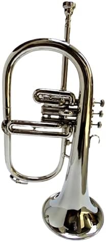 CHRISTMAS GIFT SHREYAS FLUGELHORN CHROME BB PITCH W HARDCASE MP FLUGLEHORN
