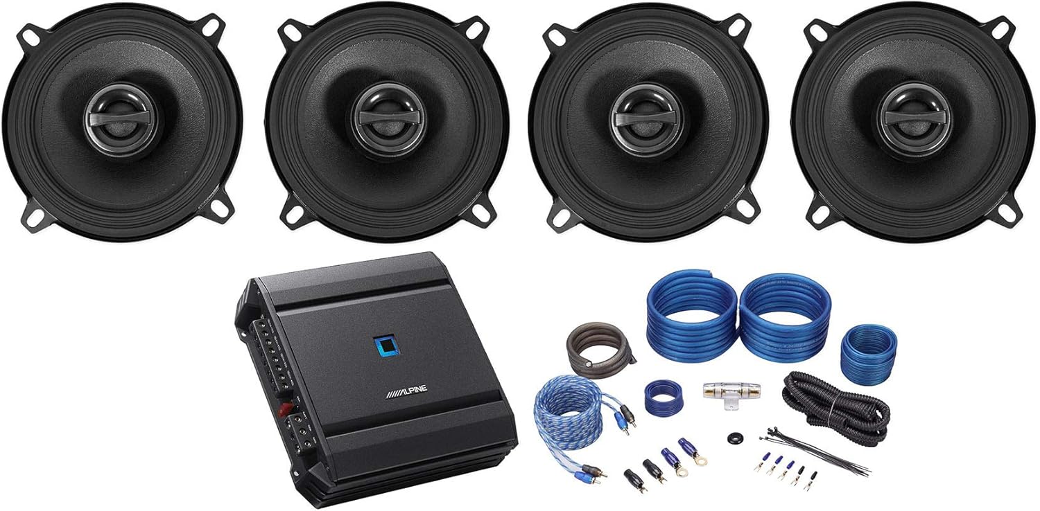 (4) Alpine S-S50 170w 5.25