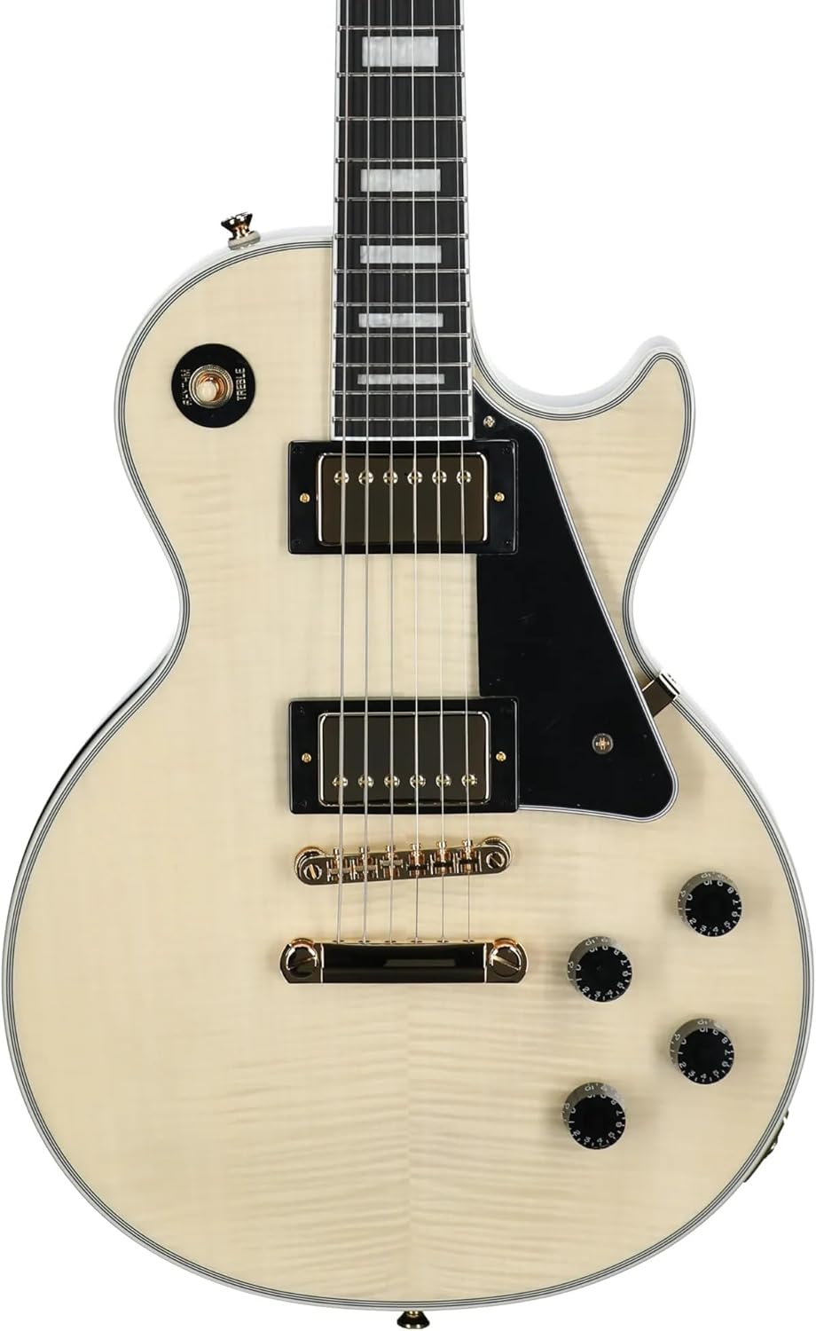 Epiphone EXCLUSIVE Les Paul Custom Figured, Natural with Bag