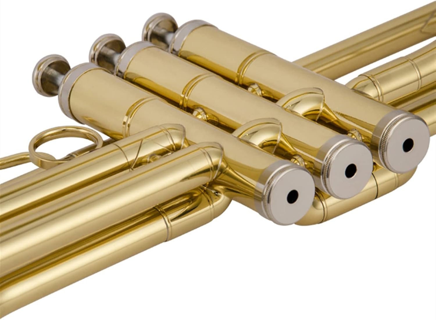 FLFL Student Trombone B Flat Key Lacquered Gold/Nickel-Plated Brass Trombone
