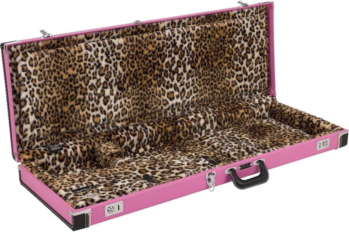 Joe Strummer Strat/Tele Case, Pink Leopard