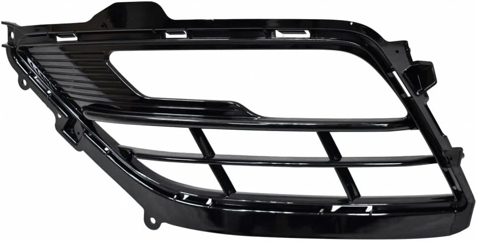 For Ford Fusion 2017 2018 2019 2020 Fog Light Bezel Driver Side | Front | Gloss Black | FO1038192