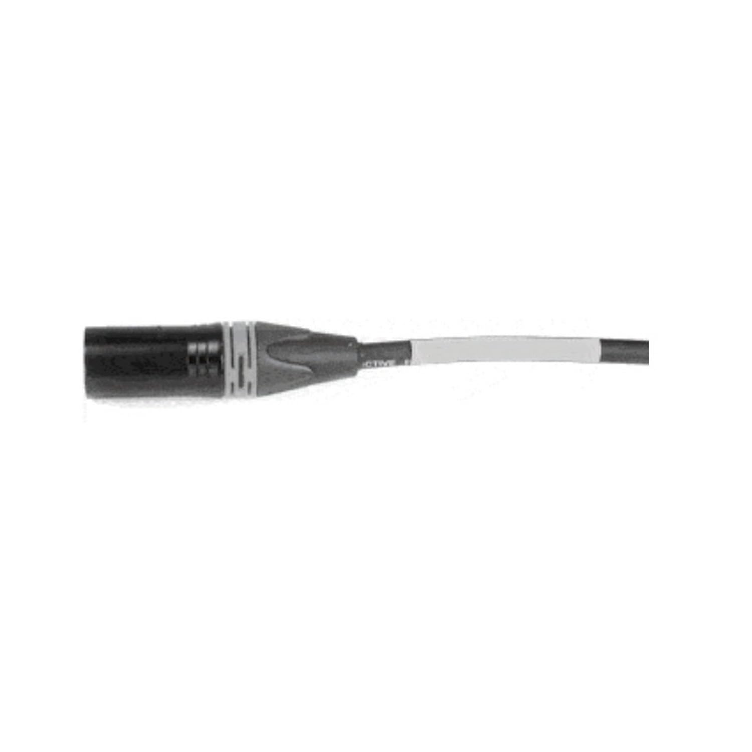 Elite Core AVLGear CSM4-RAFN-30 | XLR Male to XLR Right Angle Female 30 Feet Mic Cable Gray with Gray Ring