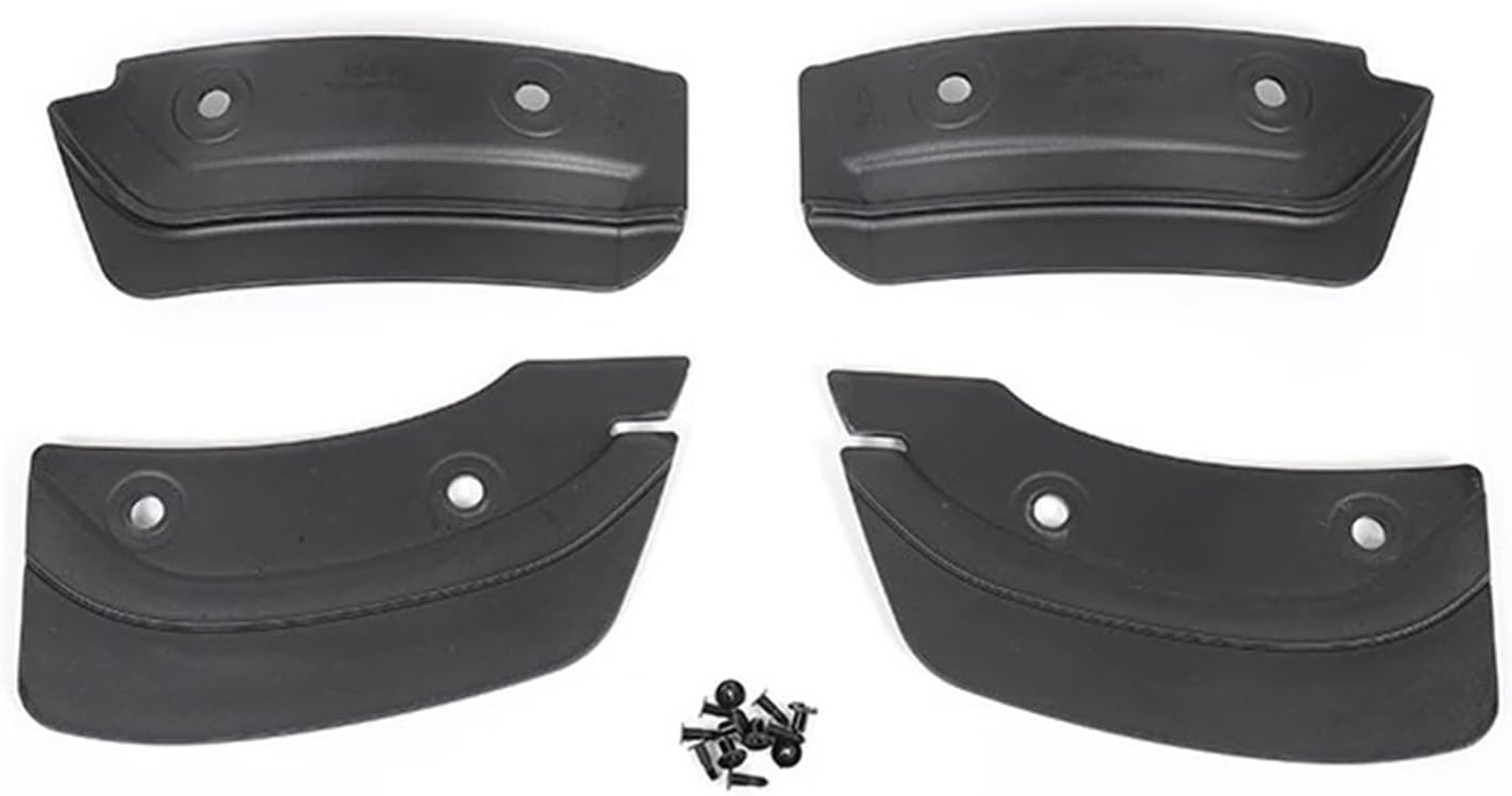Invisible Mud Fenders Modification Compatible for Tesla Model Y 3 2020-2024 Car Exterior Accessories Mudguards 4Pcs(M3-EX92)