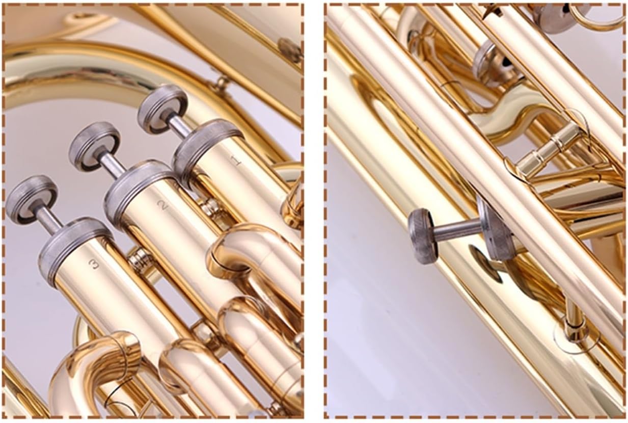 Beginner euphonium Euphonium With Upright Keys, B Flat, Upright Keys, Four Keys, Side Keys, Professional Playing Tuba Instrument