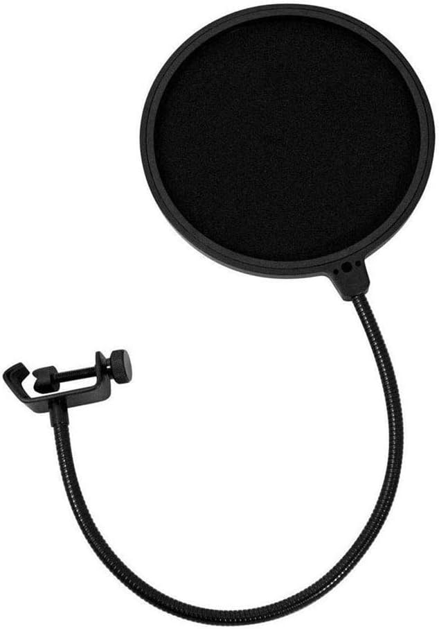 Zoom AMS-22 2x2 USB Audio Interface Bundle with Kellopy Pop Filter and 20' XLR-XLR Cable