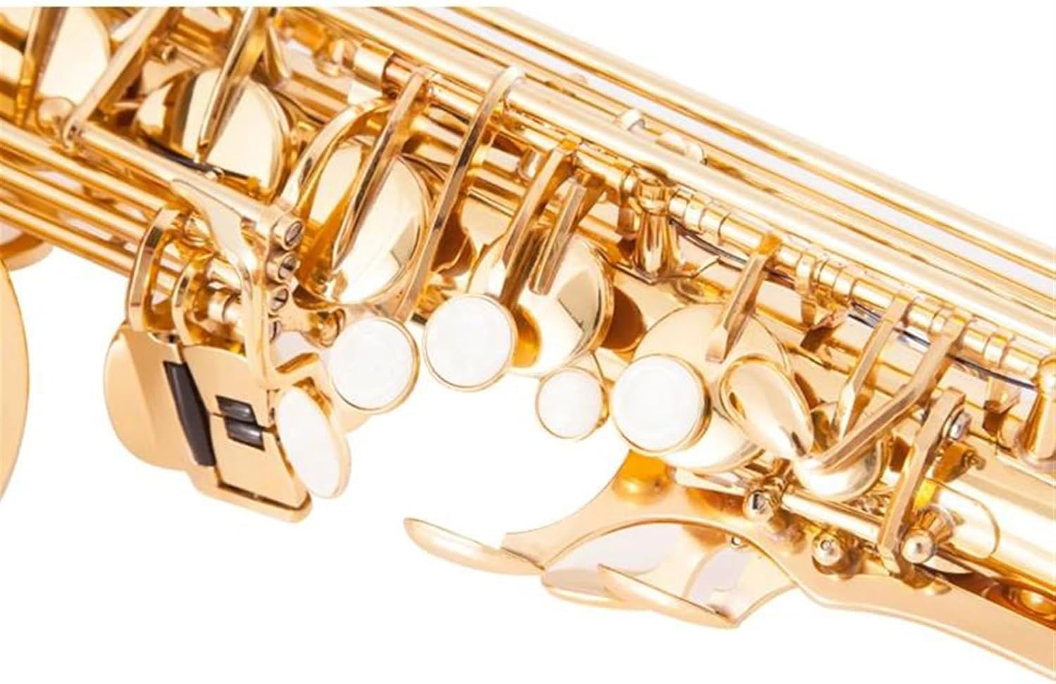 VBDEFRT Eb Saxophone Brass Plated Woodwind Instrument With Box (Color : Lavender)